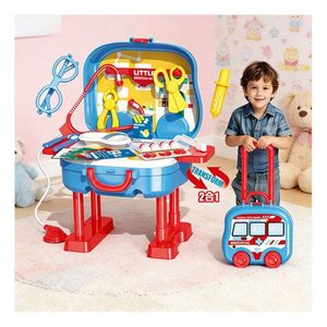Juego de Juguetes de Doctor para Niños, Kit Médico, Juego de Imitación de Hospital, Juego Educativo de Roles, Juguetes de Aprendizaje, Regalo de Plástico PVC - Product Image 2