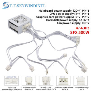 सफेद sfx <span class=keywords><strong>500w</strong></span> <span class=keywords><strong>psu</strong></span> 24पिन इंटरफेस बिजली की आपूर्ति स्टॉक में मिनी <span class=keywords><strong>itx</strong></span> डेस्कटॉप सर्वर के लिए - Product Image 2