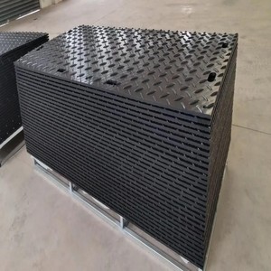 Nhiệm vụ nặng nề cỏ bảo vệ thảm 4x8 '12.7mm mặt đất bảo vệ Mat cho xây dựng tấm cao su - Product Image 5