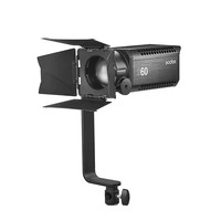 Kit d'éclairage de studio portable Godox S60-D 60W à trois LED, lampe d'ambiance à intensité réglable pour la photographie