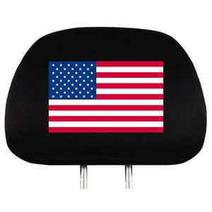 Funda protectora para reposacabezas de asiento de coche, cubierta de LICRA para reposacabezas de asiento de coche, con estampado personalizado, publicidad - Product Image 6