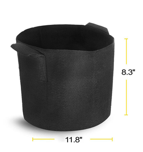 Pots <span class=keywords><strong>de</strong></span> culture réutilisables en tissu écologique <span class=keywords><strong>pour</strong></span> plantes aquatiques, respirants, <span class=keywords><strong>de</strong></span> 1 gallon, avec poignées, <span class=keywords><strong>pour</strong></span> <span class=keywords><strong>bassin</strong></span> - Product Image 4