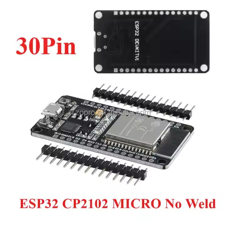 ESP32 CP2102 MICRO Interface Pins unsoldered