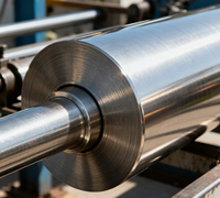 Fabricant rouleaux acier inoxyd. personnalisés, nouvel état, sans balisage interm.