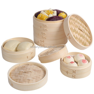 <span class=keywords><strong>Bandeja</strong></span> de Vapor de Bambú Natural Hecha a Mano de 4 Pulgadas, Ecológica, de Grado Alimenticio, Tamaño Personalizable, Sin Tapa - Product Image 3