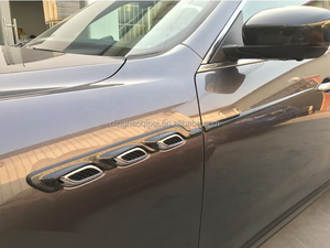 Molduras Decorativas de Fibra de Carbono Estilo MSY para Ventilaciones de Guardabarros Delanteros de Maserati <span class=keywords><strong>Levante</strong></span> - Product Image 3