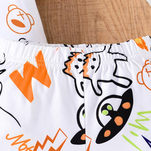 थोक ग्रीष्मकालीन बेबी कपड़ों ने नवजात शिशु के फैशन लेटर को सेट किया छोटे भालू की छोटी आस्तीन + शॉर्ट्स - Product Image 5