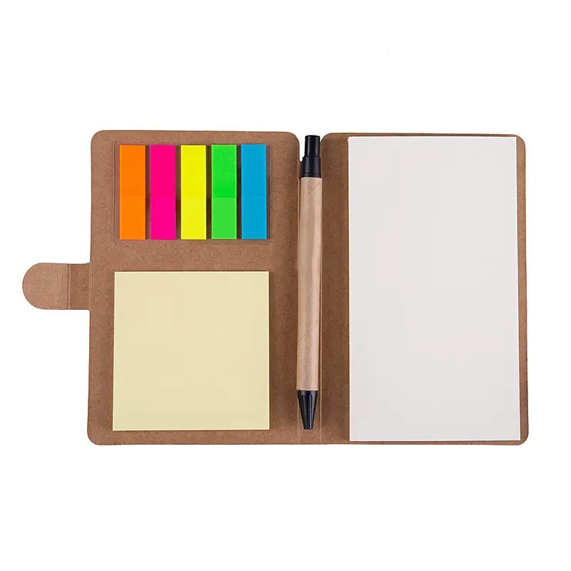 Venda quente notepad bonito criativo estudante notas papelaria reutilizável Nota para estudante