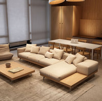 Ensemble de meubles de salon, canapé d'angle rustique pour salon, ensemble de canapés en bois, designs de luxe