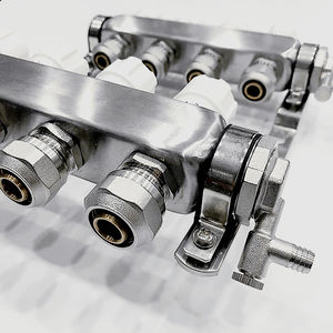 Collecteur d'eau hydronique en acier inoxydable au design moderne pour chauffage par le sol, 110v/220v/230v, utilisation en appartement et en hôtel, flexible - Product Image 5