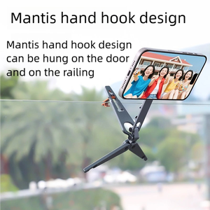 Soporte Magnético Plegable para Teléfono con Trípode |   Diseño de Gancho Mantis de Aleación de Aluminio |   Soporte de Expansión Magnético de Doble Cara + Soporte para Dispositivos Fríos - Product Image 4