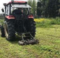 Mesin Pemotong Rumput Putar Industri 2000rpm dengan Motor Hidrolik Kompak untuk Pemotong Gulma pada Loader