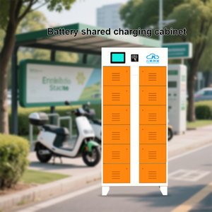 EV ngoài trời Pin Lithium sạc tủ cho 12 pin trong màu sắc tươi sáng - Product Image 1