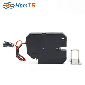 Homtr trinco de mola para gabinete, controle de rede, trinco de mola 12v dc, mini trava solenóide inteligente