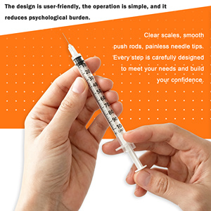 <span class=keywords><strong>Jeringa</strong></span> de insulina estéril médica desechable en color Nueva versión con características mejoradas - Product Image 5