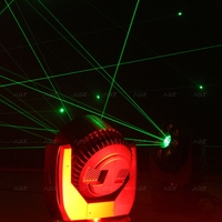 ADZ Bee Eye Laser, 7 Luces LED de 40W, Efecto Wash, RGB, RGBW, Cabezal Móvil para Club, Bar, Boda, Láser