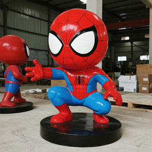 Patung karakter kartun kustom, model gambar film dan Anime, dekorasi Resin serat kaca, ukuran yang dapat dipilih - Product Image 4