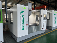 Vmc650 Haute Qualité, Centre d'usinage CNC GSK à 16 outils, BT40, 3/4/5 axes, pour petites usines, écoles et salles d'exposition