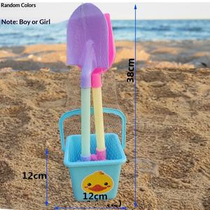 Set di Giocattoli da <span class=keywords><strong>Spiaggia</strong></span> in Plastica per Bambini con Paletta e Secchiello per Giochi d'Acqua con Confezione in Sacchetto a Rete - Product Image 6