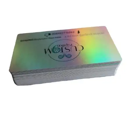Özel plastik hediye tebrik kartı lazer baskı manyetik şerit üyelik kartı NFC Hologram laminasyon PVC kartvizit