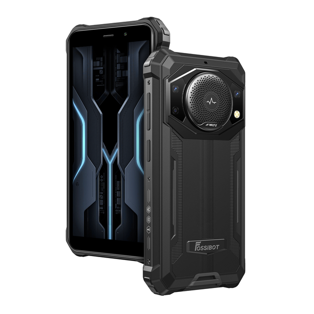 FOSSiBOT F101 P Rugged Phone 5.45" HD+ Display 7GB+64GB 10600mAh Battery 123dB Speaker LTE Water Resistant SOS AI Triple Camera