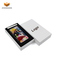 Le papier dur de logo fait sur commande pour des boîtes d'Iphone acceptent la coutume