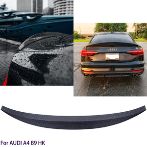 For B9 B9.5 Sedan Style Honeycomb Carbon Fiber Rear Spoiler Trunk Wing 2016-2023 - Product Image 2