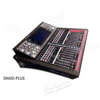 PAKLAM AUDIO Nouvelle arrivée mélangeur 20 canaux scène DJ mélangeur avec carte son quatre groupe sortie AUX audio mélangeur audio professionnel