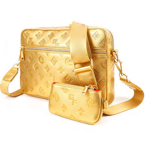 Bolsos de hombro personalizados Gorfia, bolsos de mensajero de cuero genuino de piel de vaca para hombre, bandolera para hombre - Product Image 4