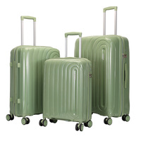 Valise rigide étanche OMASKA en gros, ensemble de 20, 24 et 28 pouces, bagages de voyage d'affaires à roulettes
