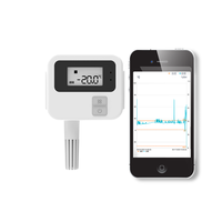 Capteurs IoT portables Compteur de température IoT Smart Enregistreur de données sans fil Bluetooth Capteur d'humidité de la température