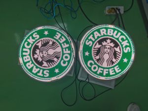 Panneau vidéo LED circulaire double face pour logo de magasin extérieur - Product Image 2