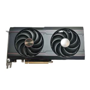 Carte graphique gaming Hot <span class=keywords><strong>RX</strong></span> 6700XT 6600XT <span class=keywords><strong>6600</strong></span> <span class=keywords><strong>12GB</strong></span> 8GB GDDR6 192BIT avec refroidissement par ventilateur pour ordinateur de bureau - En stock - Product Image 2