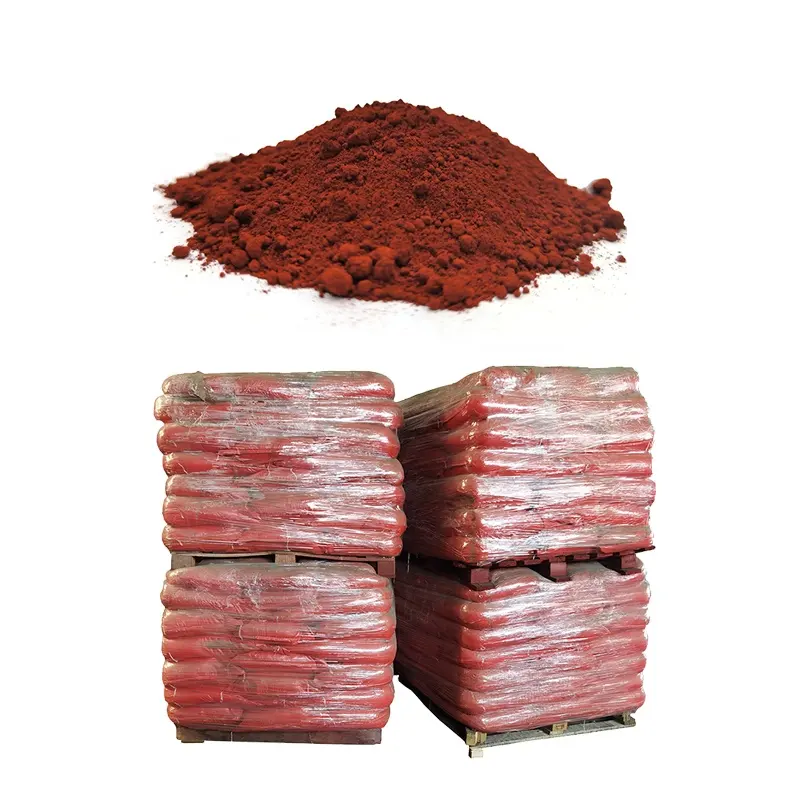 Pigmento in polvere gialla ossido di ferro finitrici di cemento rosso Dye Asphalt ossido colorati per mattoni Interblock in calcestruzzo