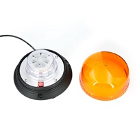 Lampu Peringatan Kendaraan Berkualitas Tinggi Lampu Putar Pertambangan Basis Magnetik LED Berkedip Darurat