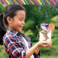 Kit d'artisanat lanterne féerique pour enfants avec lumière LED, veilleuse bricolage pour enfants, vente en gros