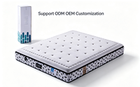 Matelas de luxe de haute qualité pour lit king size, matelas à ressorts avec soulagement de la pression, matelas en mousse à mémoire de forme