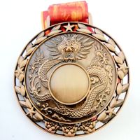 Haute qualité Logo personnalisé or métal en alliage de zinc médaille ronde poids lutte victoire trophée sur mesure Sport Souvenir