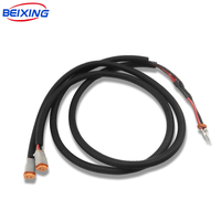 Instruments médicaux OEM, équipements électriques, faisceau de câblage en PVC spiralé IP66 12V E00071 pour applications automobiles