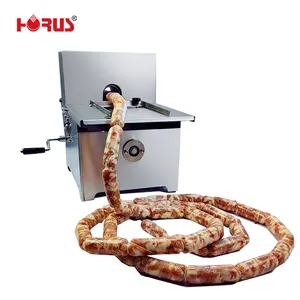 Horus High Quality Vertical the Cheapest Chicken Pork Automatic Small Meat Sausage Make Machine Production Line