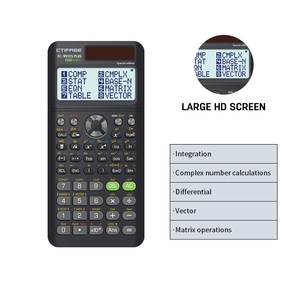 เครื่องคิดเลขวิทยาศาสตร์ดิจิตอลสำหรับนักเรียน รุ่น Professional <span class=keywords><strong>FX</strong></span> <span class=keywords><strong>991ES</strong></span> Plus  พร้อมโลโก้สั่งทำพิเศษ ใช้พลังงานแสงอาทิตย์ ผลิตจากวัสดุทนทาน - Product Image 3