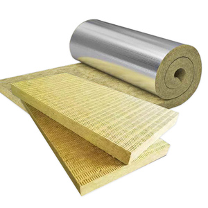 Couverture isolante en laine de roche réfractaire haute température industrielle / Rouleau de laine minérale pour l'isolation des tuyaux et des chaudières à vapeur - Product Image 1