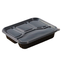 Moule d'injection personnalisé pour boîte à lunch jetable multi-compartiments en plastique – Fabricant de contenants alimentaires