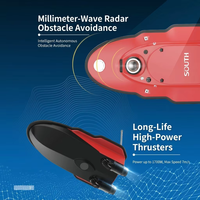 SU10 OEM Bateau d'inspection marin USV étanche IP67, portable, intelligent, avec communication 4G et sonar à faisceau unique