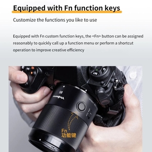 <span class=keywords><strong>YONGNUO</strong></span> เลนส์ DSM สำหรับ Nik,เลนส์ YN85mm F1.8Z DF สำหรับ Nik ** กล้องไร้กระจก AF เต็มเฟรม85มม. F1.8สำหรับ Nik ** Z6 Z7 ZFC Z50 Z5 - Product Image 4