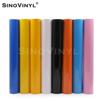 SINOVINYL - Rollo de Vinilo Autoadhesivo Super Mate Brillante de 140 g, para Manualidades, Corte con Plotter, Vinilo Adhesivo