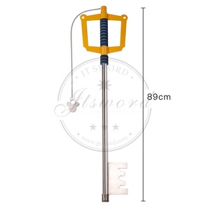 ดาบโลหะรูปหัวใจขนาดใหญ่ MS สำหรับคอสเพลย์ โซระ คิงดอม คีย์เบลด - Product Image 2