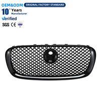 Grille de calandre avant en maille noire brillante ABS OE C2Z14892-A pour Jaguar XF, pièces automobiles, accessoires de voiture