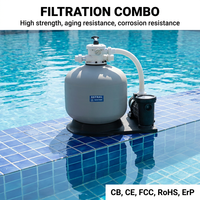 Filtre à sable professionnel pour piscine, filtre en fibre de verre - Accessoires pour piscine, équipement de piscine