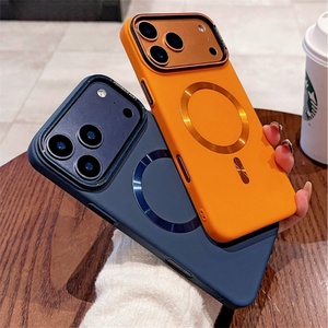 เคสโทรศัพท์แม่เหล็กพร้อมขาตั้งกล้องและที่ชาร์จไร้สายสำหรับ iPhone 17 Pro Max 17 Air 16 15 14 13 12  ฝาหลังแข็ง PC ป้องกันแรงกระแทก - Product Image 2